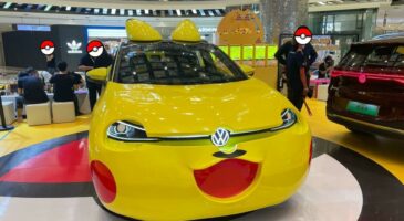 Un Volkswagen ID.4 X spécial « Pikachu » en Chine