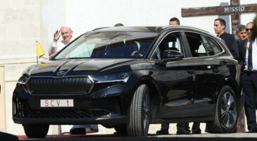 Skoda roule pour le Pape François