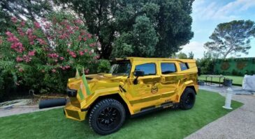 The Dictator : le blindé Dartz (en or) du film est à vendre