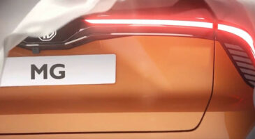 MG4 : premières images teaser de la compacte électrique