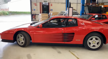 Une Ferrari Testarossa propulsée par un moteur Tesla ! (+ vidéo)