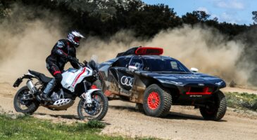 Audi RS Q e-tron / Ducati DesertX : nouveau mariage de style !