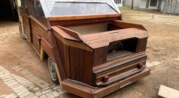 Une Ford F-150 100% en bois est mise en vente