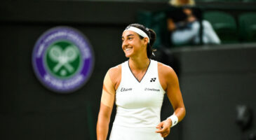 Wimbledon: Caroline Garcia "contente de la manière"