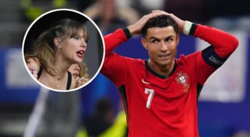 Cristiano Ronaldo assomme Taylor Swift