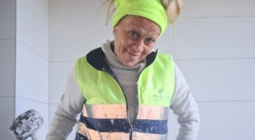 Cristina, maçonne avec 20 ans d'expérience : "Il n'y a pas de jeunes dans le bâtiment parce qu'ils ne veulent ni étudier ni travailler"