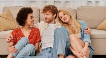 Steeve, Delphine et Magalie forment un trouple : "Tout ce qu’un couple à deux fait, on le fait à trois"