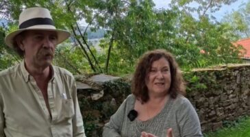 Ana et Maxime ont reconstruit un village entier dans les montagnes asturiennes : "J’ai toujours été attirée par la campagne et la nature, et c’est ici que je suis heureuse"