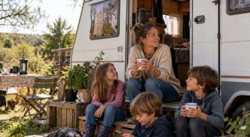 Sarah, 42 ans, a tout quitté pour vivre dans une caravane avec ses 3 enfants : "Je payais 580 euros d'électricité, aujourd’hui je ne dépense plus que 77 euros pour le gaz"