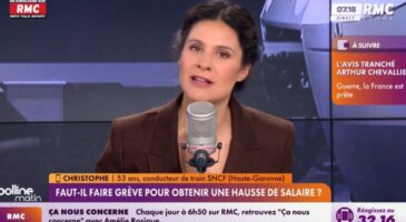"Je comprends que vous ne fassiez pas grève" : Apolline de Malherbe choquée par le salaire de ce conducteur de trains de la SNCF