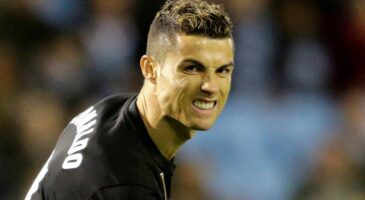 Le drôle de gâteau de Ronaldo