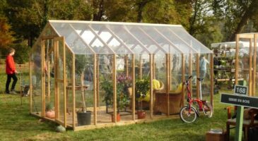 Grand Prix Mon Jardin & ma maison : Cléophée, la serre en bois HELIO