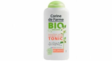 Le Gel Douche Soin Tonic, certifié bio, de Corine de Farme