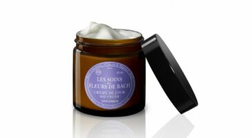 La crème de jour anti-stress aux fleurs de Bach d’Elixirs & Co