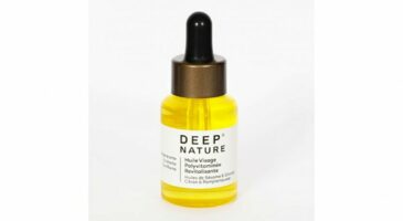 L’huile visage polyvitaminée de Deep Nature