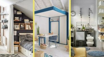 Studio : 27 inspirations Pinterest pour optimiser l'espace de cet appartement minimaliste
