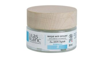 Le Masque natif exfoliant de Lilas Blanc