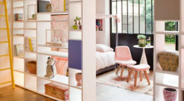 Bibliothèque : 12 façons de séparer une pièce selon Pinterest