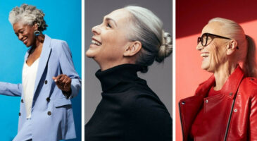 Cheveux gris : quelles couleurs de vêtement porter pour les sublimer ?