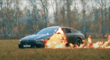 Vidéo : excédé, il met le feu à sa Mercedes-AMG GT 63 S !