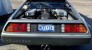 Il installe un V6 de 630 ch dans une... DeLorean ! (+ vidéo)