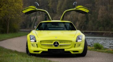 Une rarissime Mercedes SLS AMG électrique à vendre (+ images)