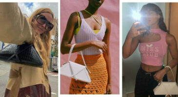 It bag 2021 : on le sait d’avance, le sac triangle sera le plus mode de l’été