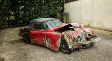 Cette Jaguar XK150 en piteux état vendue... plus de 100 000 € !