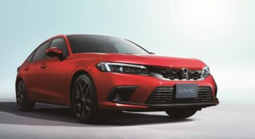 Nouvelle Honda Civic (2022) : 1ères images de sa version 5 portes