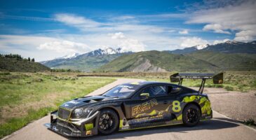 Bentley Continental GT3 : la "bête" à la loupe avant Pikes Peak