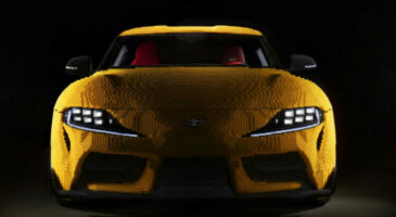 Toyota Supra : une version 100% Lego avec un moteur électrique !