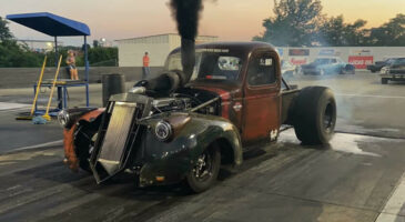 Moteur diesel de 1 300 ch pour ce pick-up Chevrolet de 1945