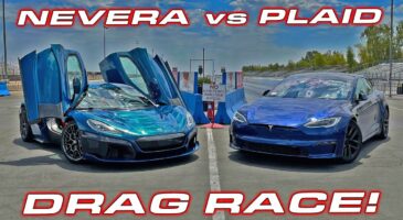 Rimac Nevera vs. Tesla Model S Plaid : duel au sommet ! (+ vidéo)