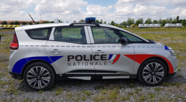 La Police Nationale va rouler en Renault Grand Scénic