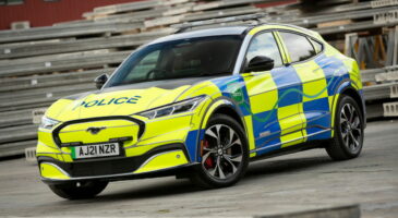 Un Ford Mustang Mach-E pour la police britannique !