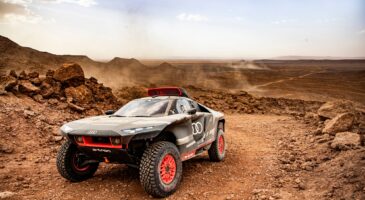 L'Audi RS Q e-tron (2022) a "mangé du sable" au Maroc