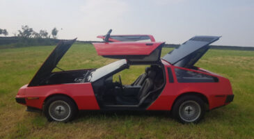 Une rarissime DeLorean rouge à vendre aux enchères (+ images)