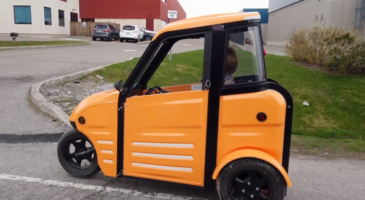 ELVY Sarit : la plus petite voiture électrique au monde ?