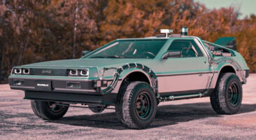 La mythique DeLorean se muscle en Roadster du futur ! (+ images)