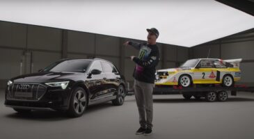 Ken Block : un Gymkhana électrique dans une Audi e-Tron secrète !