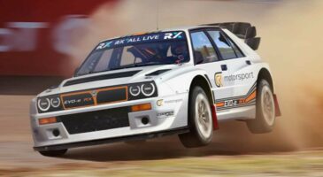 Lancia Delta Evo-e : bientôt en Rallycross (WRX)