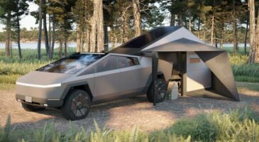 Tesla Cybertruck : une transformation en camping-car !