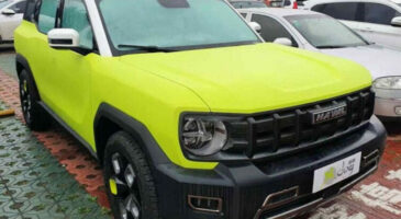 Insolite : ce SUV chinois a un écran sur son volant !