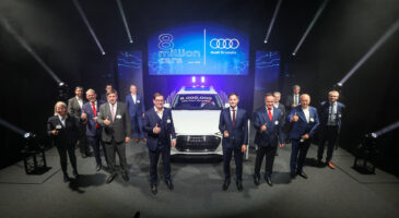 Audi Bruxelles : 8 millions de voitures avant le Q8 e-tron
