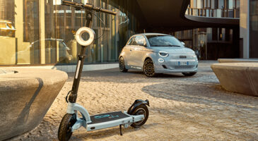 Une trottinette électrique inspirée de la Fiat 500