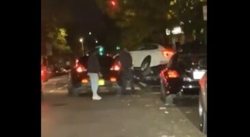 Il roule sur le capot de la police après avoir été tasé