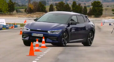 Que vaut le Kia EV6 au test de l'élan ?