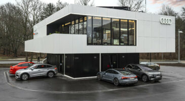 Audi : des stations de recharge haut de gamme