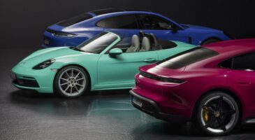 Porsche : retour des couleurs historiques pour tous ses modèles