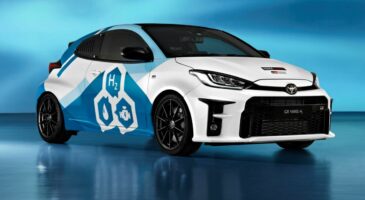 Toyota présente une GR Yaris carburant à hydrogène